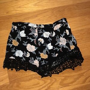 Floral shorts